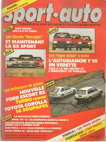 Sport auto 279 - 279, 1985