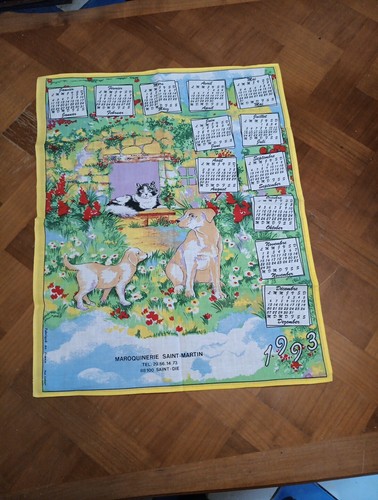 Calendrier linge maison - linge, de