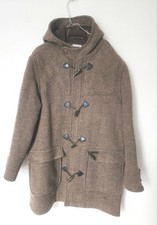 Joli Manteau Duffle Coat Drap CHEVIGNON Marron.  TBE. Taille  XL (voir mesures)