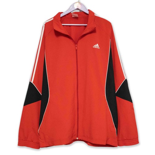 Anorak adidas vintage rouge - vintage, et