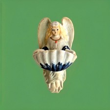 bénitier en ancienne porcelaine allemande années 60