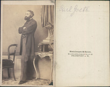 Steinberger, Franfurt, Carl Goetz Vintage albumen cdv print. Tirage albuminé