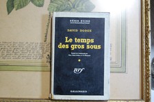 Série Noire,Le temps des gros sous, Dodge, 1950, NRF N°109