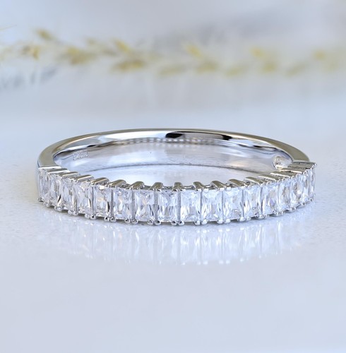 Baguette sterling silver - baguette,