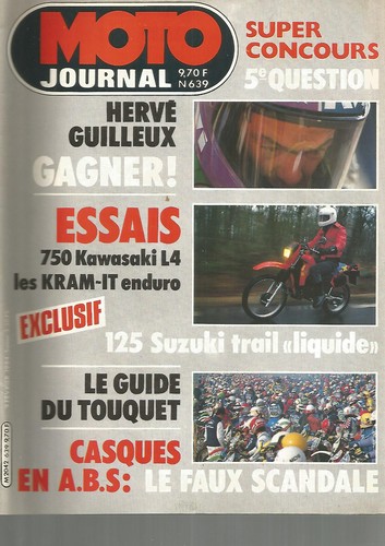 Moto journal 639 - moto, 750