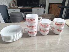Paire de tasses publicitaires