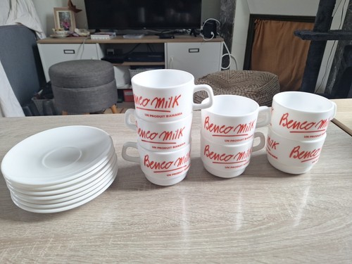 Paire tasses publicitaires - tasses,