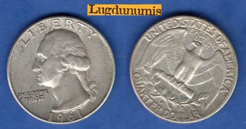 Washington quarter dollar 1961 - quarter,