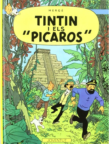 Album les aventures tintin - les, de