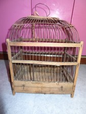 ancienne cage à oiseaux 1900