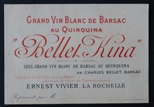 Carte de visite BELLET KINA