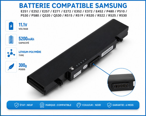 Batterie pour samsung - pour,