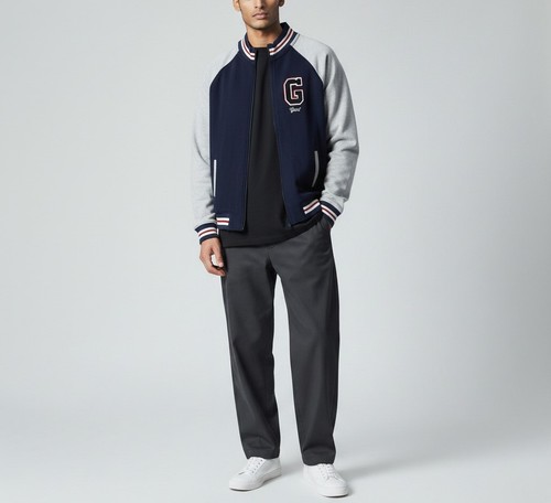 Gant veste teddy varsity - gant,