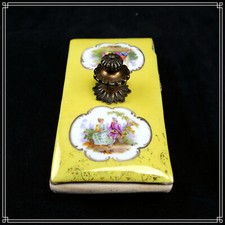 PORTE TAMPON EN PORCELAINE