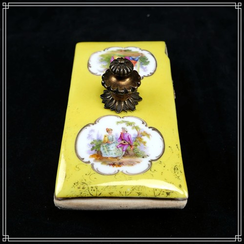 Porte tampon porcelaine - porte,
