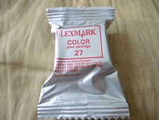 LEXMARK 27 COULEUR *NEUF SOUS