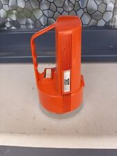 Lampe de poche  torche SAFT MAZDA  orange vintage années 70 - Camping Jardin