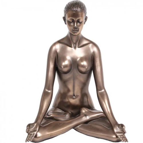 Statue érotique femme nue - , en