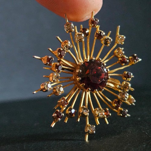 Broche étoile soleil astre