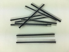 Barrette connexion 40 pin mâle Dupont droit sécable 2,54 mm