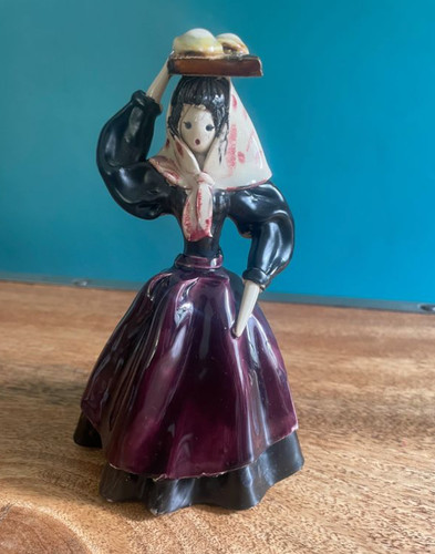 Figurine céramique neuquelman - figurine,