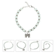 Accessoire Pour Chien Sautoir Perles Collier Animaux De Compagnie