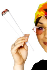 Costume hippie rasta - d'hippie, blanc