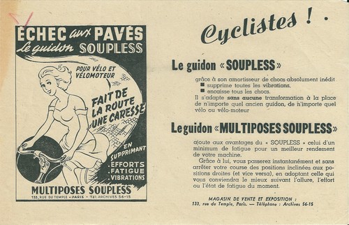 Publicité cyclisme vélo