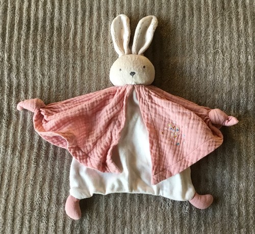 Doudou lapin rose - doudou, blanc
