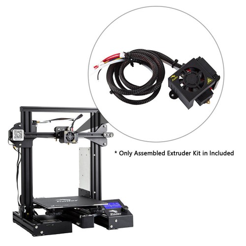 Full assembled extruder - assembled,