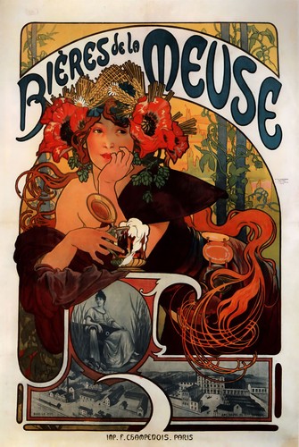 Affiche poster biere meuse - affiche,