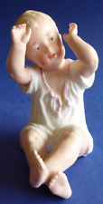 Figurine Poupee Bébé Piano Baby porcelain bisque Porcelaine h 11cm heubach ?
