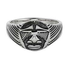 bague cai men argent massif