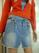 JUPE EN JEANS DE MARQUE *DESIGUAL* T 36/38 OU 13/14 ANS NEUVE