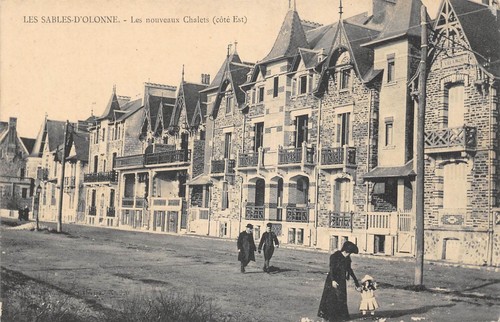 Cpa les sables olonne - 85,
