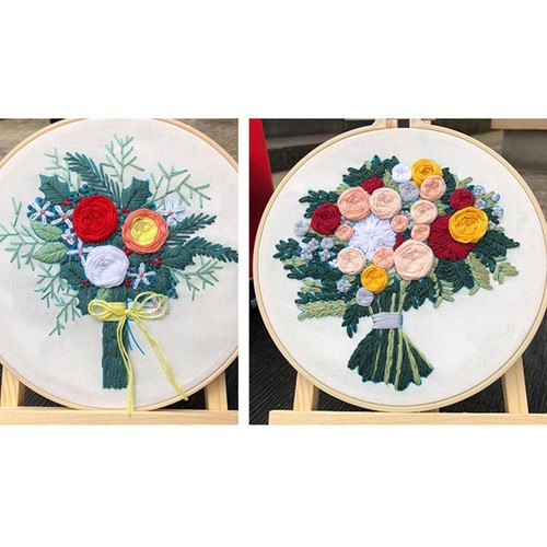 Kit broderie avec tambour - de,