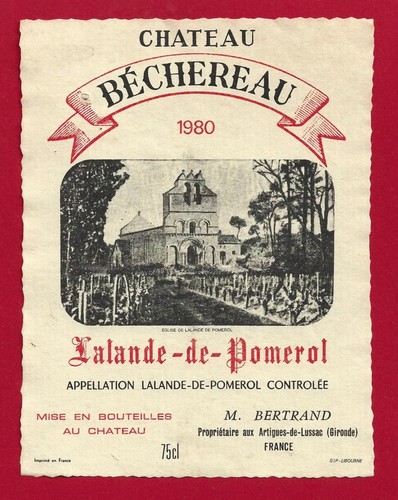 Etiquette bordeaux - 11,