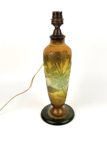 émile gallé pied lampe en - pied,