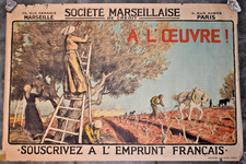 AFFICHE WW1 SOUSCRIVEZ A L