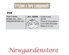 Embrayage monodisque 15009 - embrayage, pgs