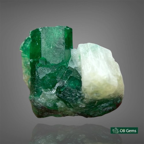 Cristaux émeraude naturels - cristaux, d'émeraude