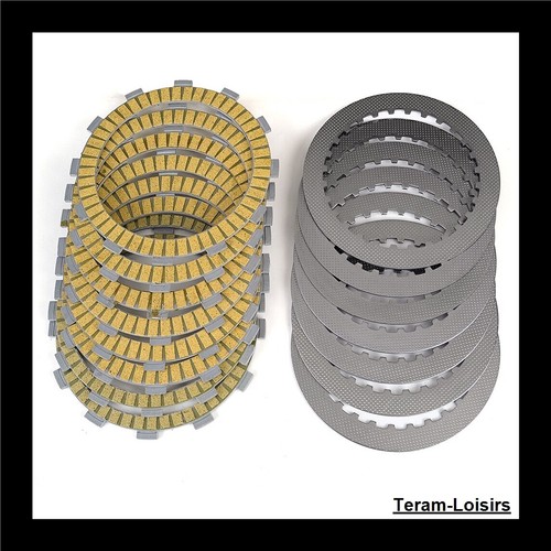 Kit disques garnis lisses - garnis, +