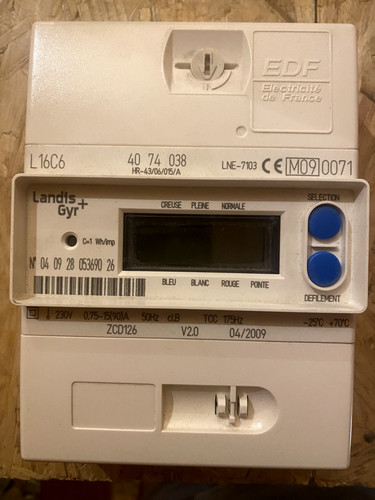 Compteur électrique edf - compteur,