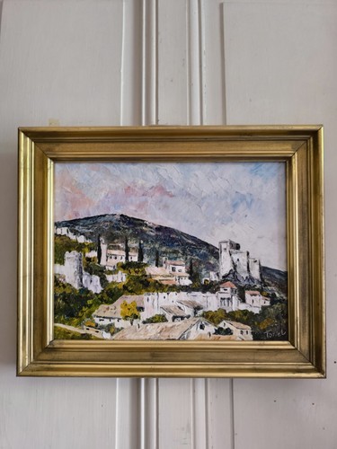Tableau huile sur - tableau,