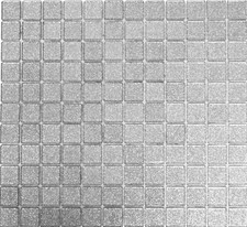 Mosaïque translucide crystal