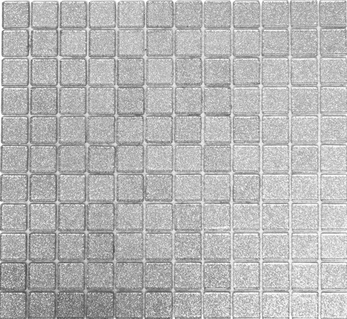 Mosaïque translucide crystal
