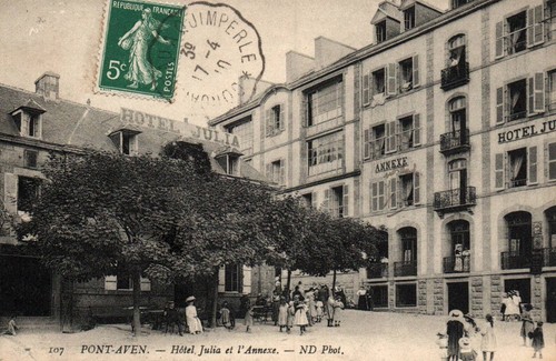 Cpa pont aven - 29, pont-aven