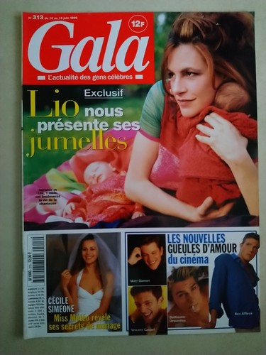 Magazine gala 313 du 10 - n°,