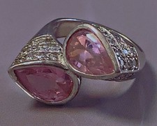 Amour Toi et moi bague argent