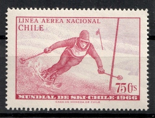 Timbre stamp chili 1966 - ,